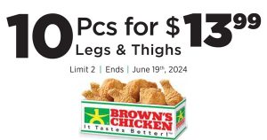 Brown's Chicken Dishes &amp; Catering | Order Online Today!