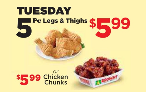 Exclusive Brown's Chicken Coupon - Limited Time Offer