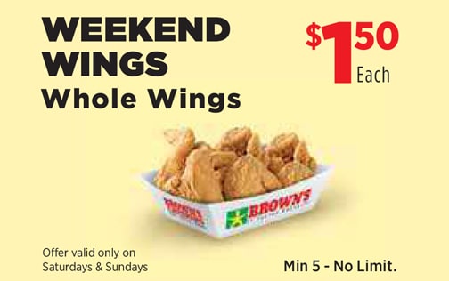 Exclusive Brown's Chicken Coupon - Limited Time Offer