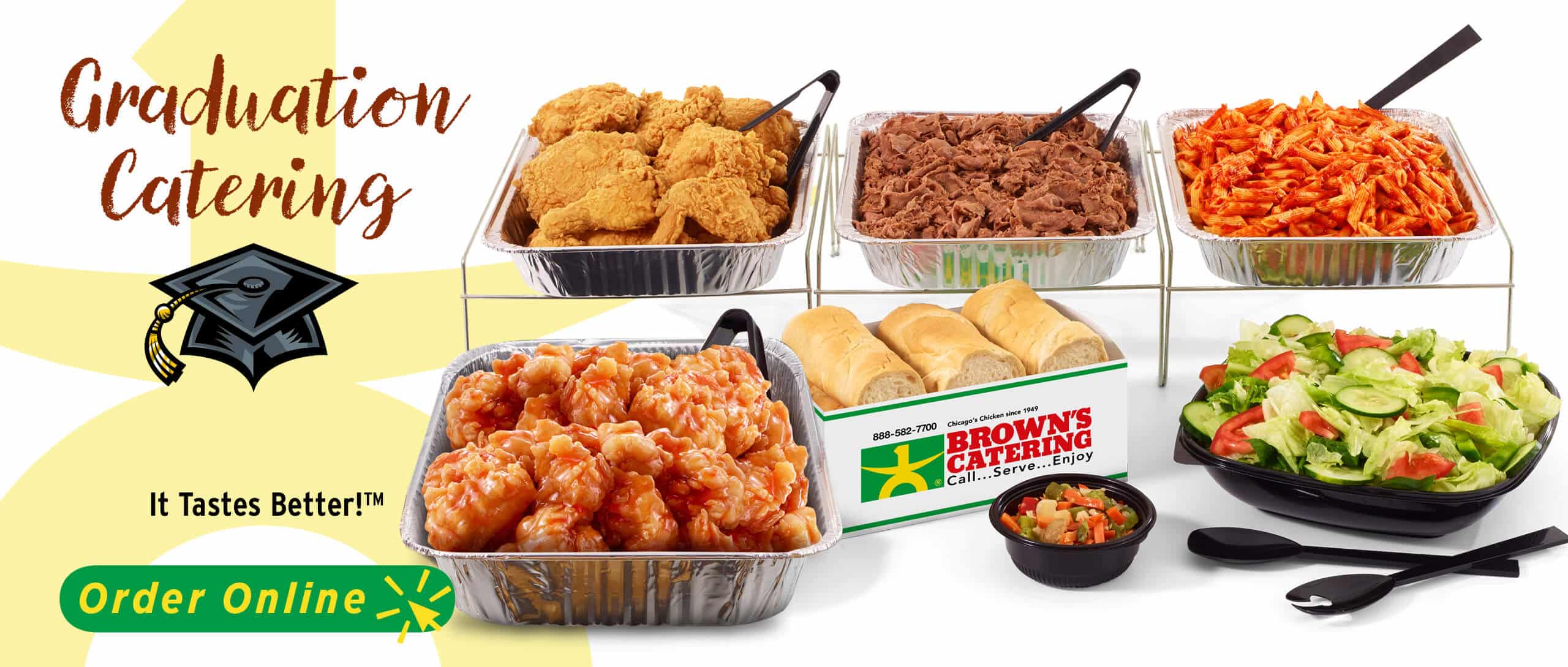 brown's chicken dishes & catering | order online today!